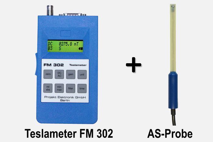 Magnetic Field Measurement using a Hand-held Magnetic Field Meter + Magnetic Field Probe