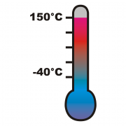 Thermometer from -40 °C to + 150 °C